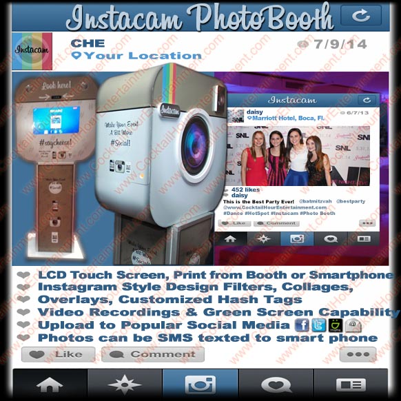 instagram Instacam Photo Booth